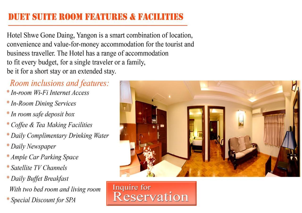 Hotel Shwe Gone Daing, Yangon Ngoại thất bức ảnh